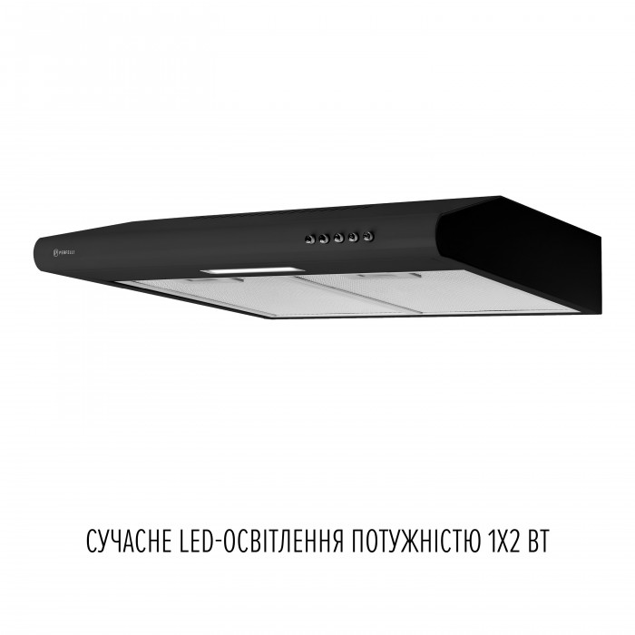 Вытяжка плоская PERFELLI PL 5124 BL LED