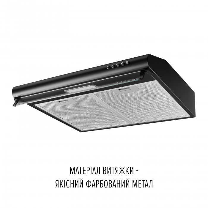 Вытяжка плоская Perfelli PL 5144 BL LED