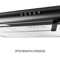 Вытяжка плоская Perfelli PL 5144 BL LED
