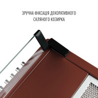 Витяжка плоска Perfelli PL 5144 BR LED