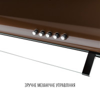 Витяжка плоска Perfelli PL 5144 Dark BR LED