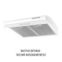 Вытяжка плоская Perfelli PL 5144 W LED