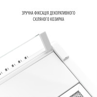 Вытяжка плоская Perfelli PL 5144 W LED