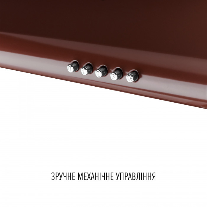 Вытяжка плоская PERFELLI PL 6124 BR LED