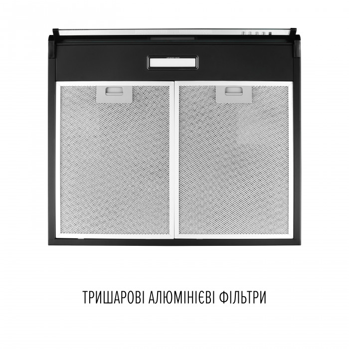 Витяжка плоска Perfelli PL 6144 BL LED