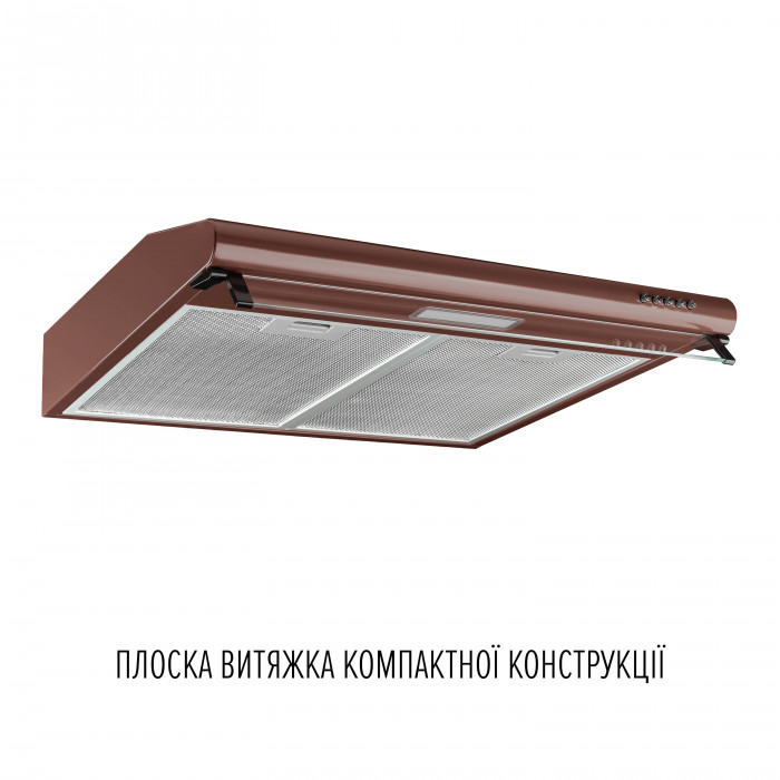 Витяжка плоска Perfelli PL 6144 BR LED