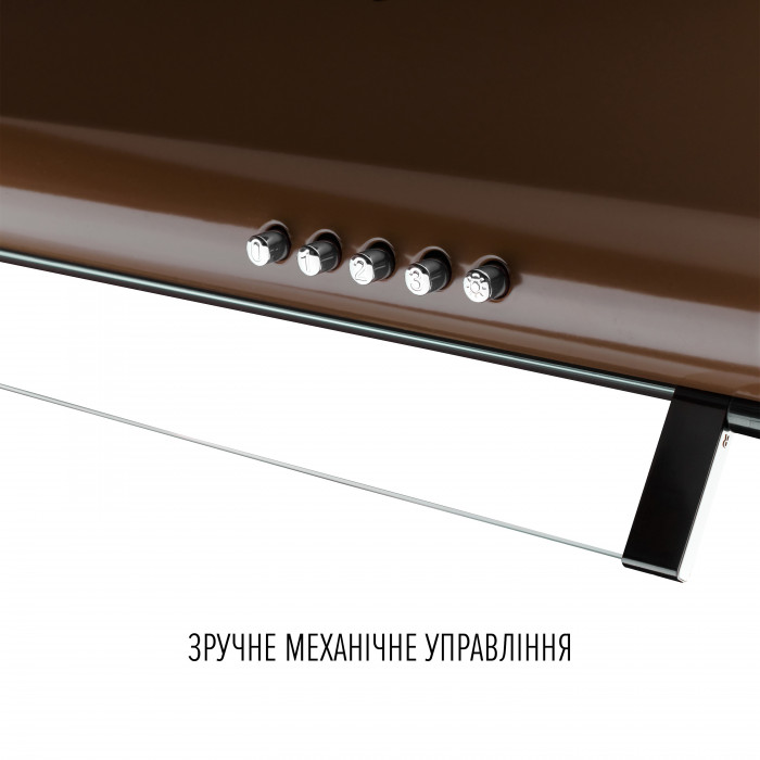 Вытяжка плоская Perfelli PL 6144 Dark BR LED