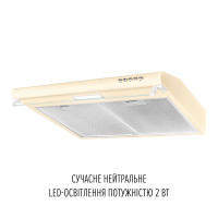 Витяжка плоска Perfelli PL 6144 IV LED