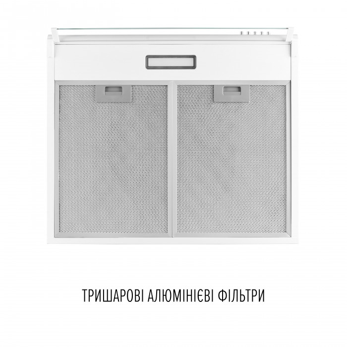 Вытяжка плоская Perfelli PL 6144 W LED