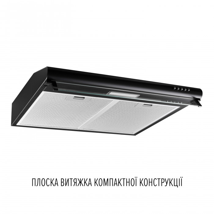 Вытяжка плоская PERFELLI PL 6244 BL LED