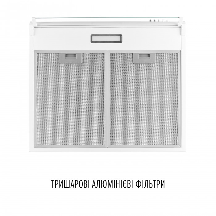 Витяжка плоска PERFELLI PL 6244 W LED