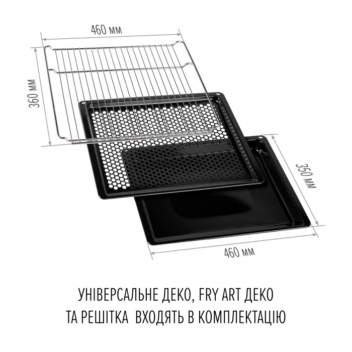 Духова шафа електрична PERFELLI PERLA 6D10I NERO