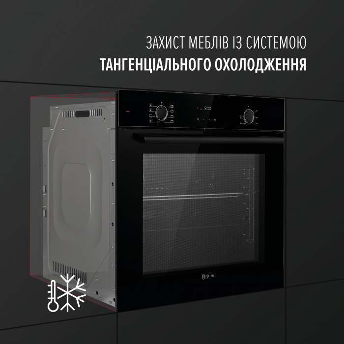 Духова шафа електрична PERFELLI PERLA 6D8I NERO
