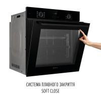 Духовой шкаф электрический PERFELLI PERLA 6D8S NERO