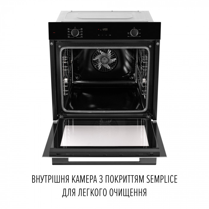 Духова шафа електрична PERFELLI PERLA 6D8S NERO