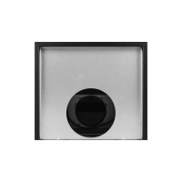 Вытяжка пристенная PERFELLI DESIGN QUADRO 36 NERO SILENZIO