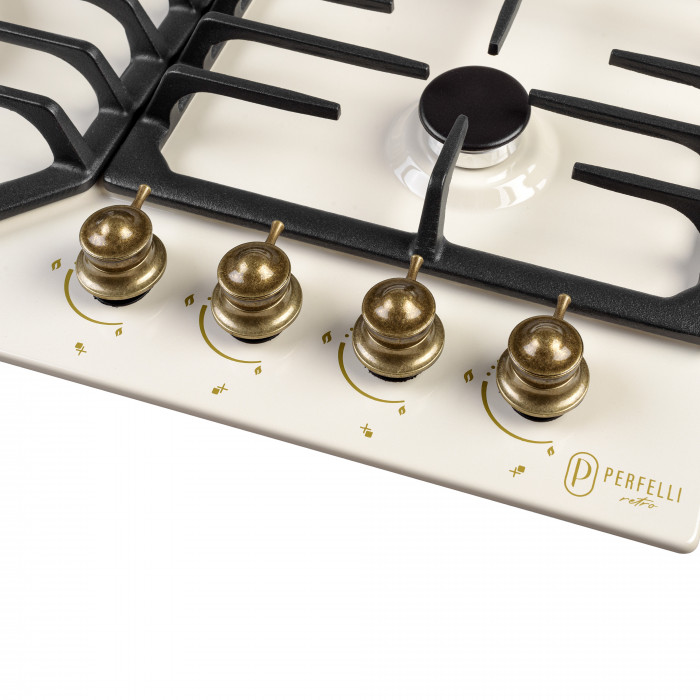 Поверхня газова на металі PERFELLI RETRO MW69C BEIGE