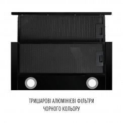 Витяжка телескопічна Perfelli TL 6622 Full BL 1000 LED