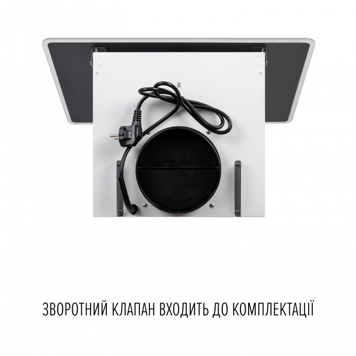 Витяжка декоративна похила PERFELLI VIO 6HW BIANCO