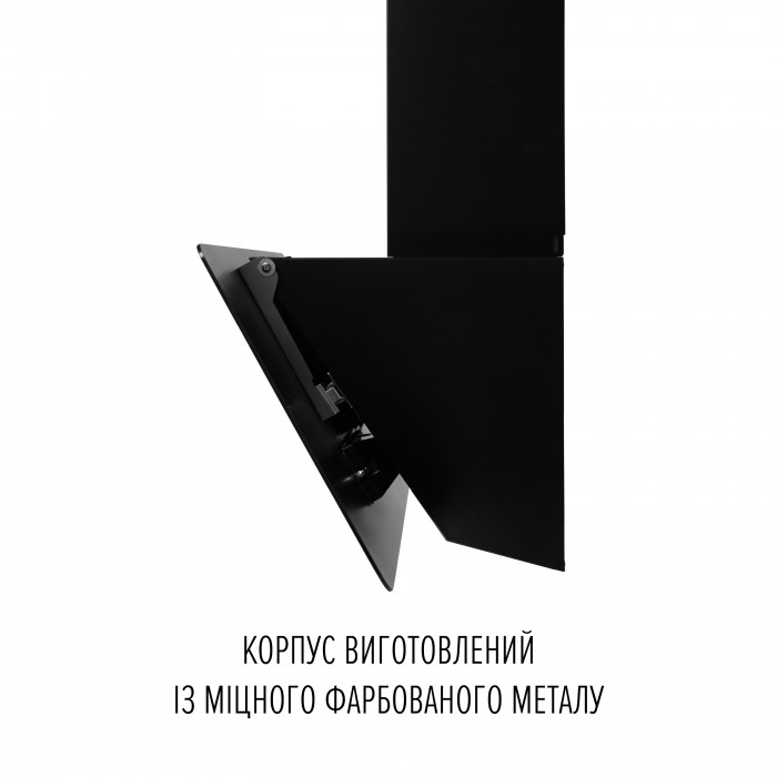 Витяжка декоративна похила PERFELLI VIO 6HW NERO