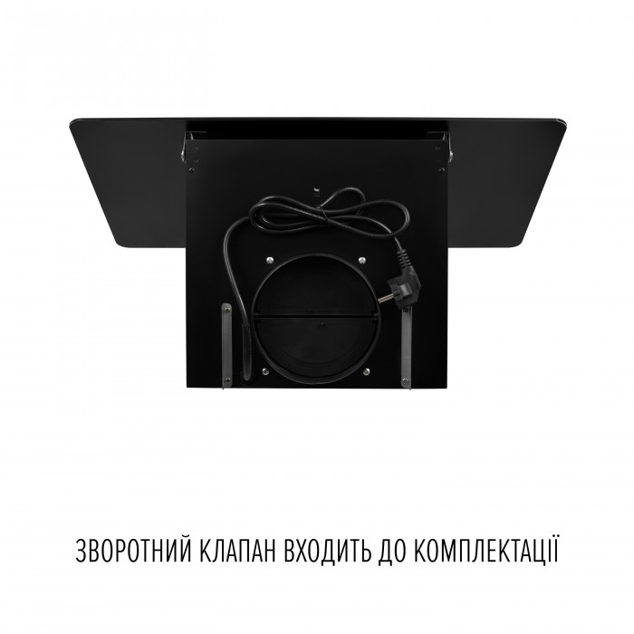 Витяжка декоративна похила PERFELLI VIO 6HW NERO