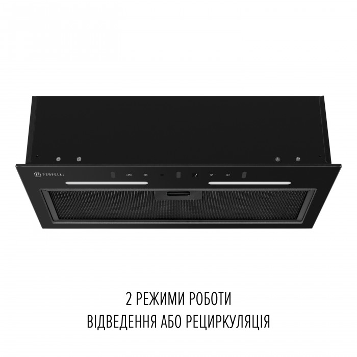 Витяжка повновбудована PERFELLI VIOLA 5JWRB NERO