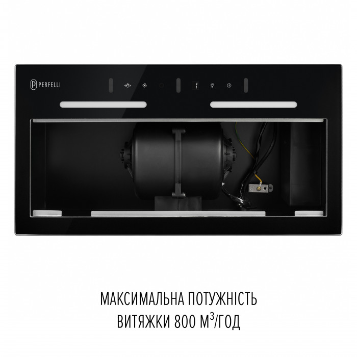 Витяжка повновбудована PERFELLI VIOLA 5JWRB NERO