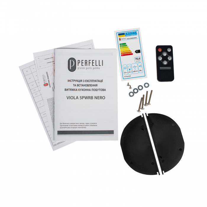 Витяжка повновбудована PERFELLI VIOLA 5PWRB NERO