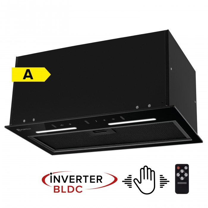 Витяжка повновбудована PERFELLI VIOLA 5QWRB NERO SILENZIO