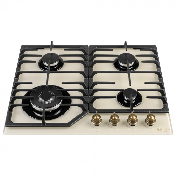 Поверхня газова на склі PERFELLI VINTAGE GW69C BEIGE