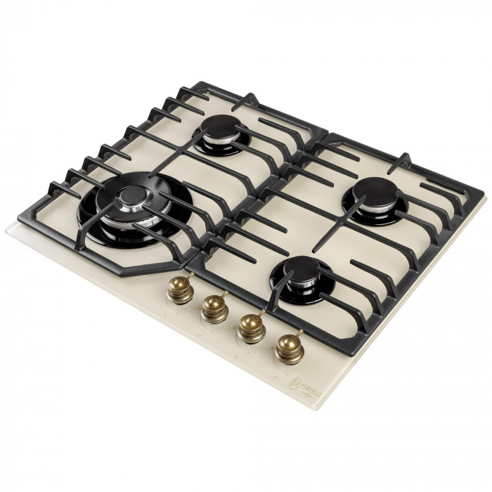 Поверхня газова на склі PERFELLI VINTAGE GW69C BEIGE