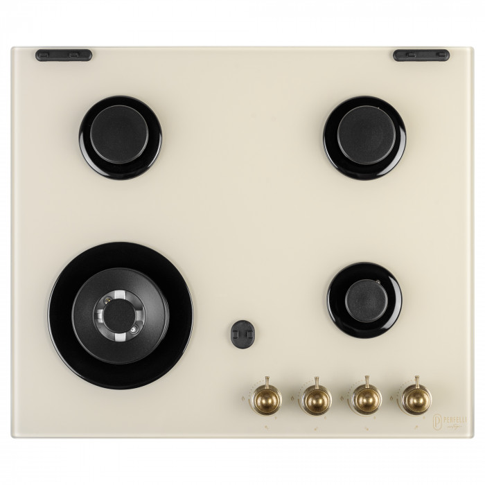 Поверхня газова на склі PERFELLI VINTAGE GW69C BEIGE