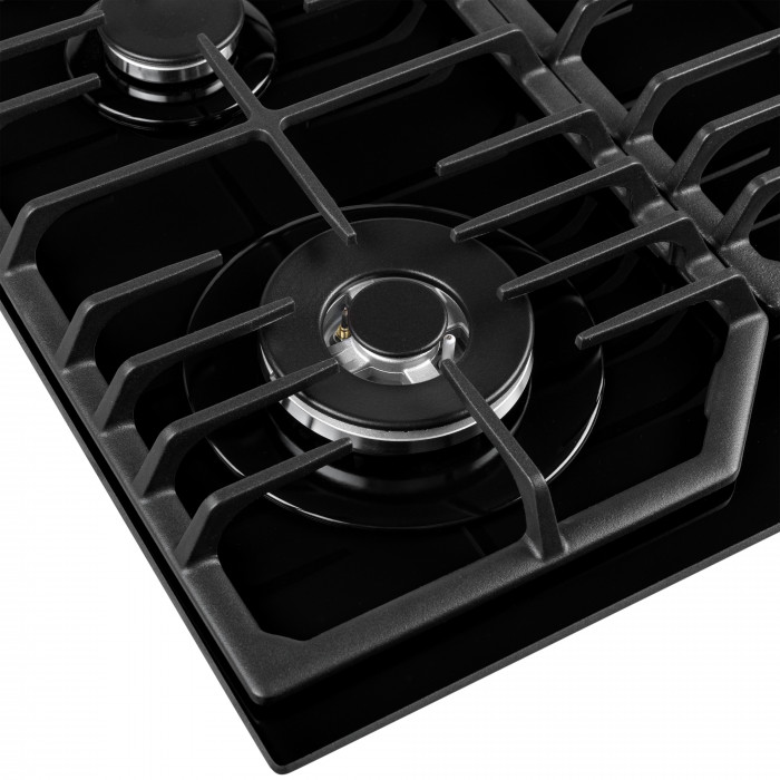 Поверхня газова на склі PERFELLI VINTAGE GW69C NERO