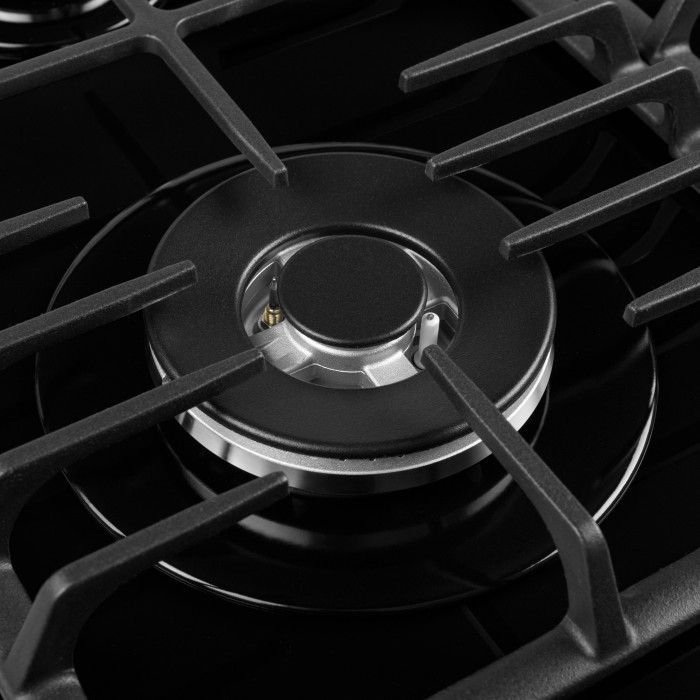 Поверхня газова на склі PERFELLI VINTAGE GW69C NERO