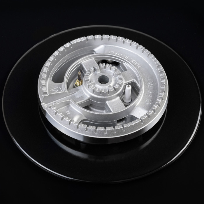 Поверхня газова на склі PERFELLI VINTAGE GW69C NERO