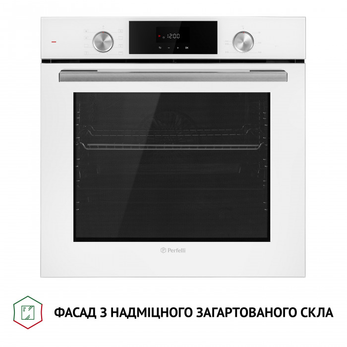 Духова шафа електрична PERFELLI DIAMOND 6D8L BIANCO