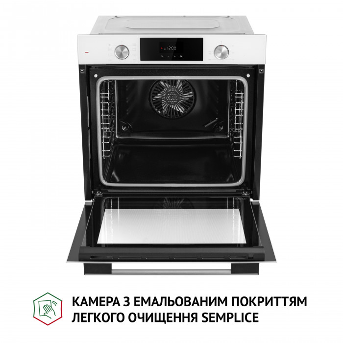 Духова шафа електрична PERFELLI DIAMOND 6D8L BIANCO