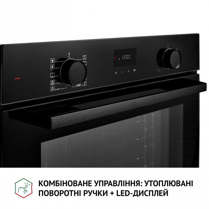 Духова шафа електрична PERFELLI DIAMOND 6D10N NERO