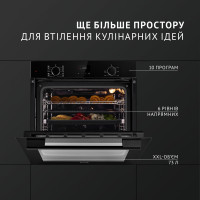 Духова шафа електрична PERFELLI DIAMOND 6D10N NERO