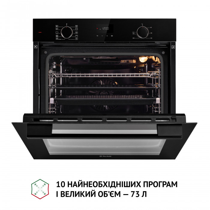 Духова шафа електрична PERFELLI DIAMOND 6D10N NERO