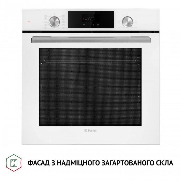 Духова шафа електрична PERFELLI DIAMOND 6D10N BIANCO