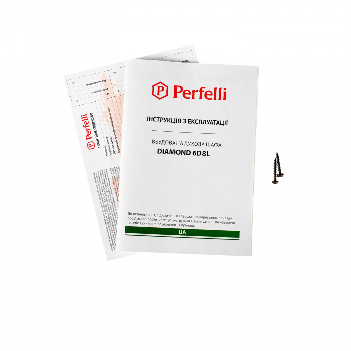 Духова шафа електрична PERFELLI DIAMOND 6D8L INOX